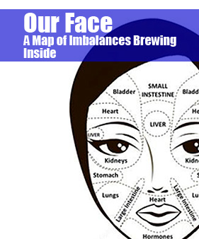 Face Map of Health Imbalances | Health and Healing | Livonia, Michigan